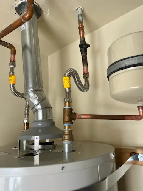 Water heater installation and plumbing repair in Westend